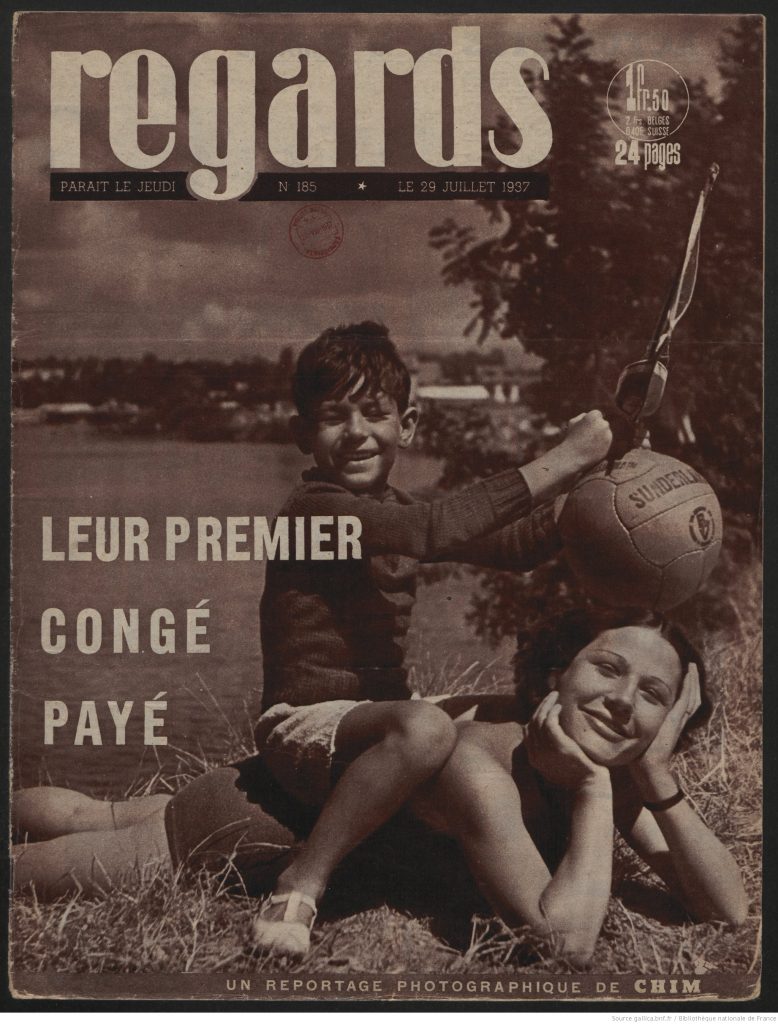 As primeiras férias pagas. Regards, 29 de julho de 1937. As primeiras férias pagas. Regards, 29 de julho de 1937.