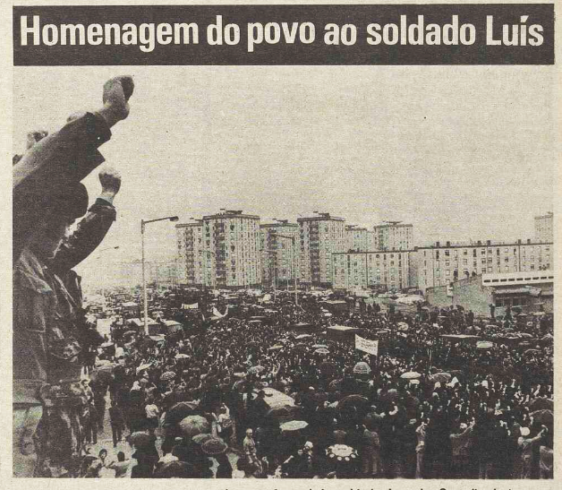 Funeral soldado Luís