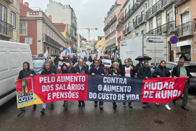 Manifestação da CGTP