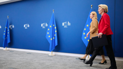 Ursula von der Leyen e Kaja Kallas.
