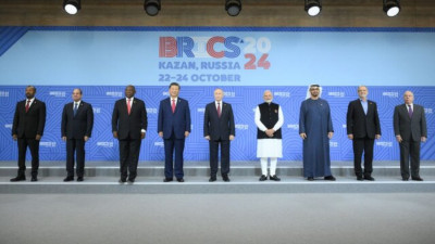 chefes de delegação à 16.ª cimeira dos BRICS em Kazan