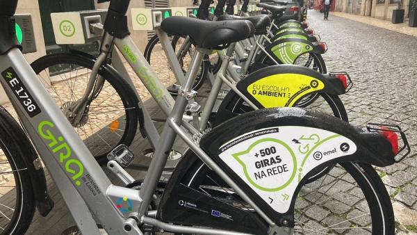 bicicletas da rede GIRA