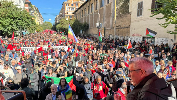 Greve geral em Itália.