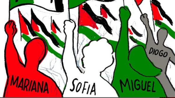 ativistas portugueses da flotilha regressam.