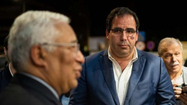 Patrocínio Azevedo com António Costa
