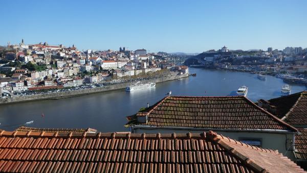 Rio Douro e margens do Porto e Gaia