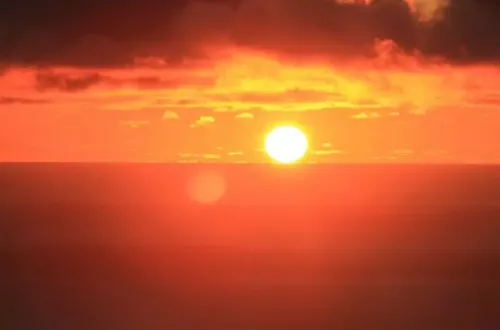Onda de calor.