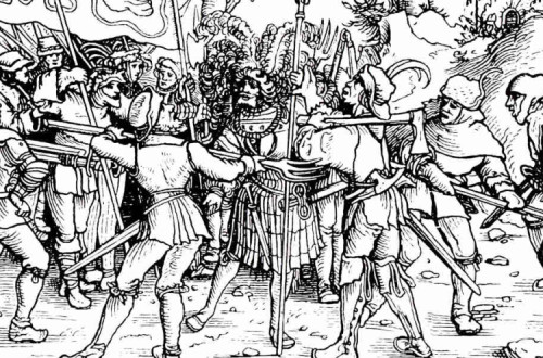 Ilustração: Revolta de camponeses na Alemanha