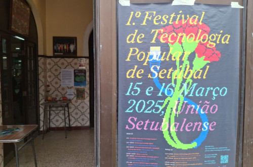 cartaz do festival de tecnologia popular