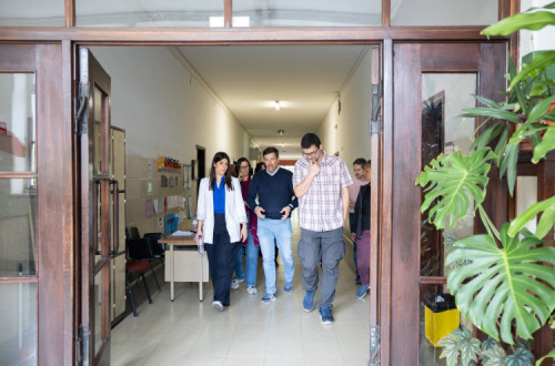 Visita agrupamento escolar