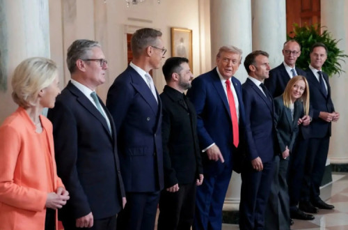 Encontro de Trump com Zelensky e líderes europeus na Casa Branca
