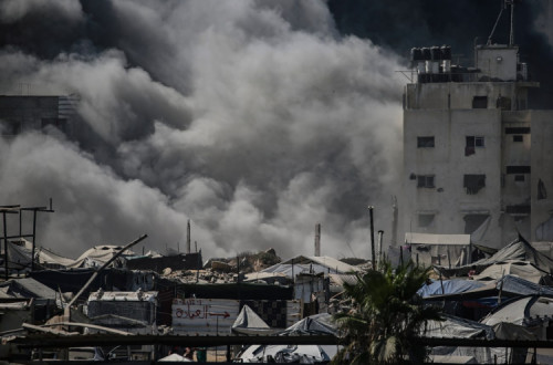 Ataque aéreo à cidde de Gaza este domingo